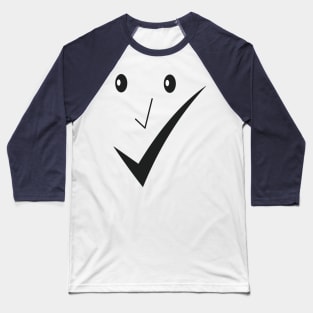 Fine smile - Fine face D02. Baseball T-Shirt